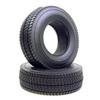 Wide Tire Set V2 for Tamiya Trailer Trucks Tires All-Train 1/14 (2 Included) BT-T04W2-U