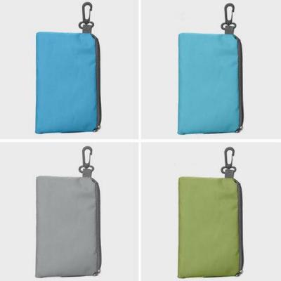 Hohe Qualität mit Hakenreißverschluss Wasserdichte Außentasche 10 Farben Einfarbige Camping-Wander-Aufbewahrungstasche 12*18cm Tasche Beutel