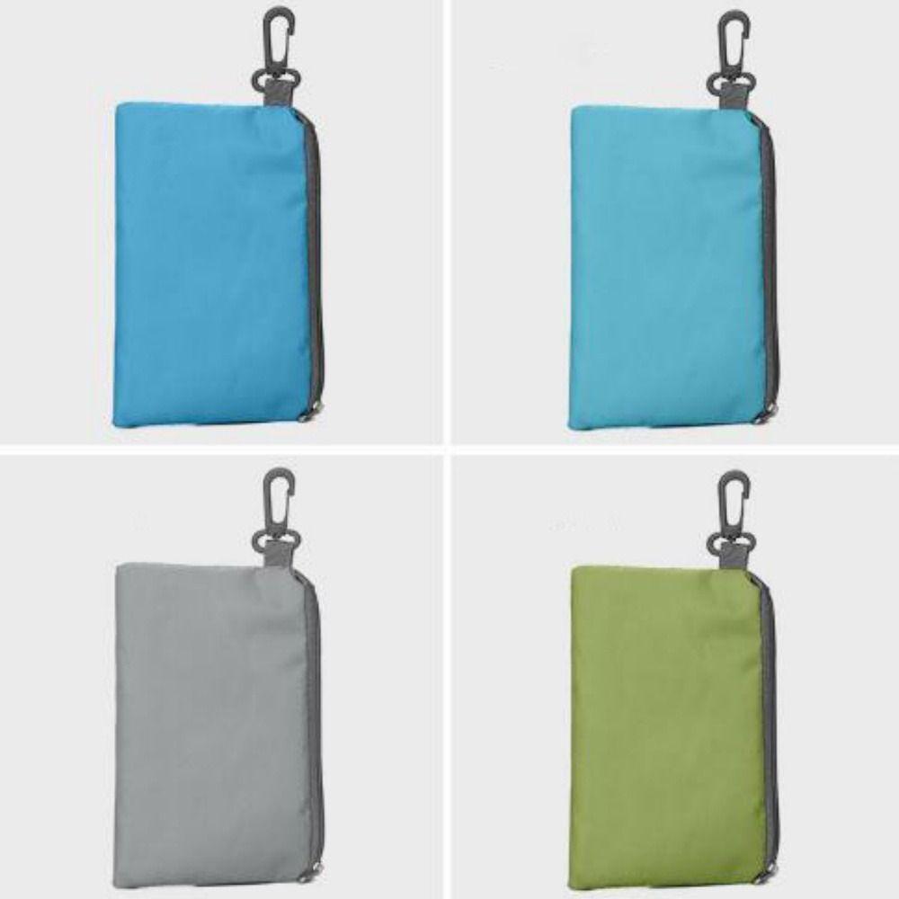 Pure Color Swimming Bag Pouch with Hook Zipper Camping Hiking Storage Bag New Pocket Pouch