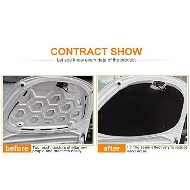 Front Hood Engine Soundproof Cotton Heat Ulation Pad Cover Mat For Tesla Model 3 2017- Anti-Shock Plate Car Modification