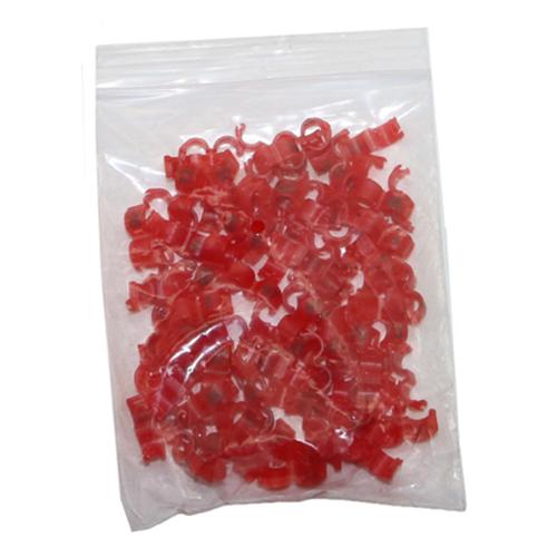 Colorful NO.1-100 Bird clip ring Parrot foot ring 2.7mm 3mm 4mm 4.5mm 5mm Identification tool Canary Acacia birds Supplies