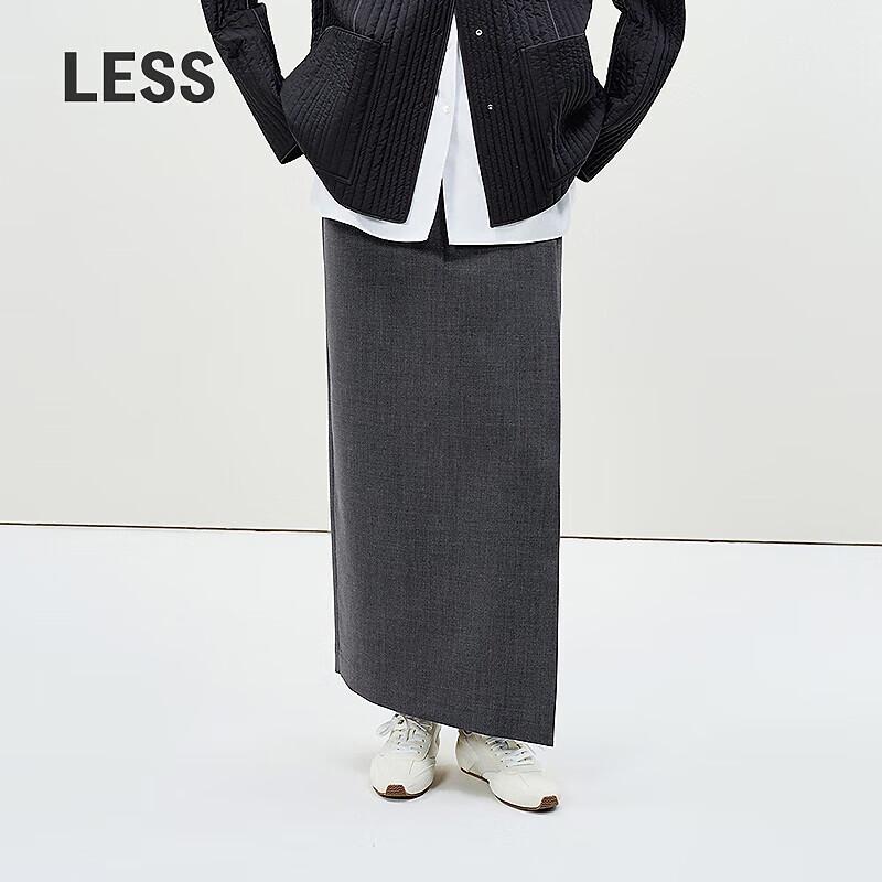 LESS Merino Wool Blend Long Skirt L