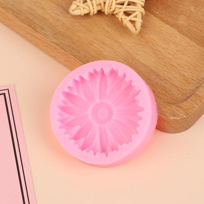 1 Adet 3D Ayçiçeği Çiçek Silikon Kalıp Kendin Yap Fırın Kapları Çiçek Kalıpları Mum Kalıpları Ayçiçeği Kek Dekorasyonu Pişirme Araçları