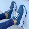 2025 New Women Sneakers Fashion Platform Lace Up Casual Sports Shoes Comfortable Running Ladies Vulcanized Shoes Female Footwear