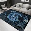 1pc 1677823165Pattern Carpet, Area Rug For Living Room Bedroom Room Bed Chair Laundry Entryway Corridor Yard Non-slip Outdoor Camping Rug Fl