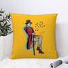 Moive W-Wonka New Pillow Case Plush Fabric Soft Double Sided Print Sofa Cushion Cover Throw Pillow Covers