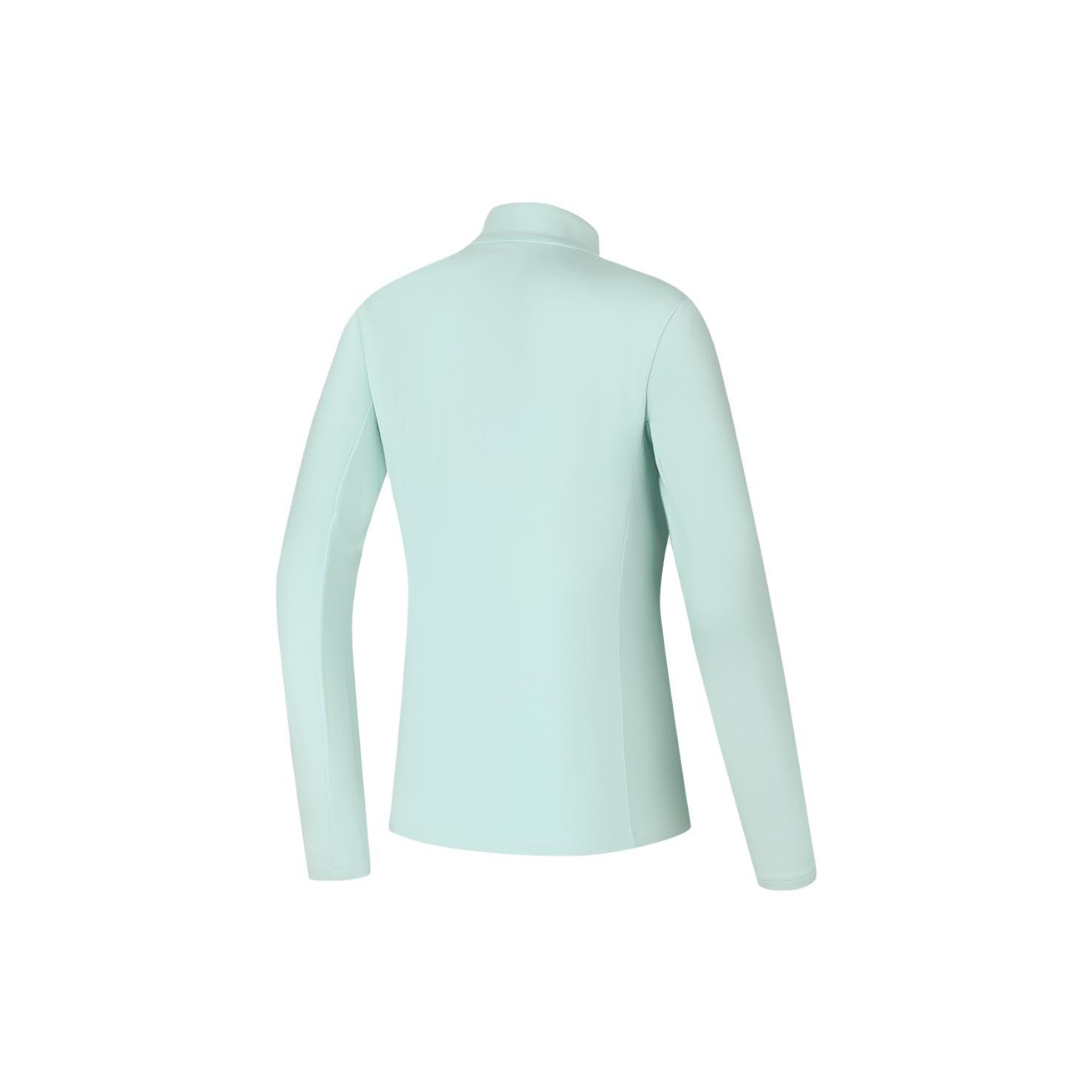 

New FILA Regular Long Sleeved T Shirts Women s Eggshell Green A11W346201F-TQ XL