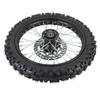 14 Inch Front Wheel Assembly 60 100 14 2.5 14 Tire Inner Tube 15mm Rim Axle with Brake Rotor for 125 140 150 160cc Pit