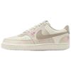 Tênis Court Vision Low SE Sail Confortável Versátil de Cano Baixo Tênis Feminino Bege IV5530-101
