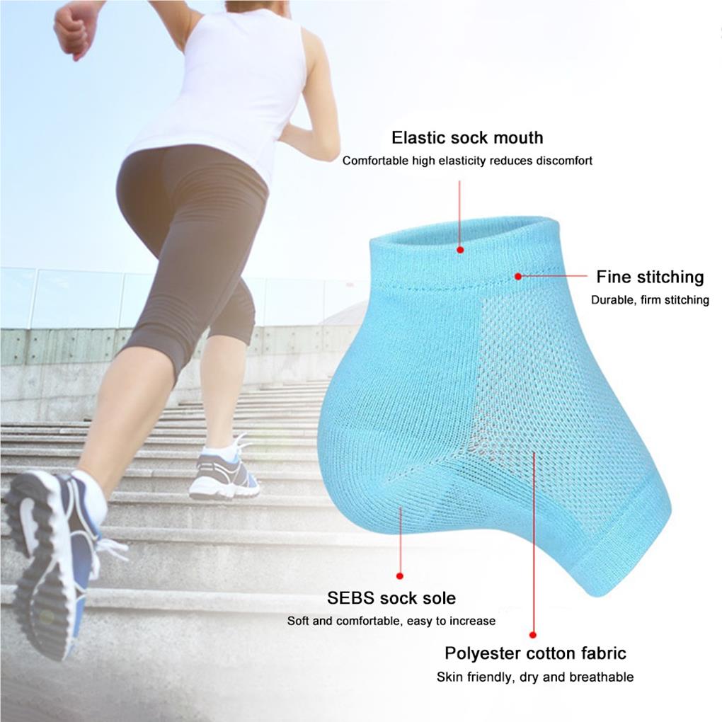 Invisible Heightening Insole Thickened Height Increase Cushions Anti-skid Heel Lift Sock Footwear Accessory Foot Pads