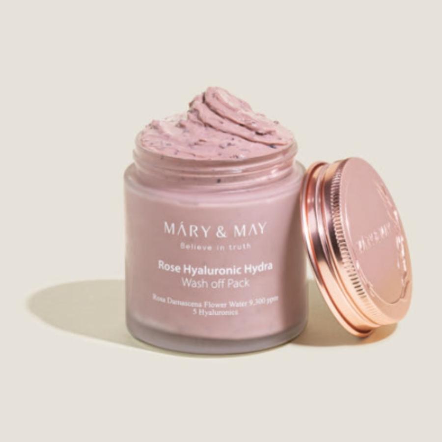 

Mary&May Rose Hyaluronic Hydra Смываемая маска 125 г