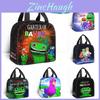 Stylish Cartoon Print Lunch Bag Portable Durable Large Capacity