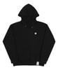 [Unisex] Small Flower Smile Hoodie_Black