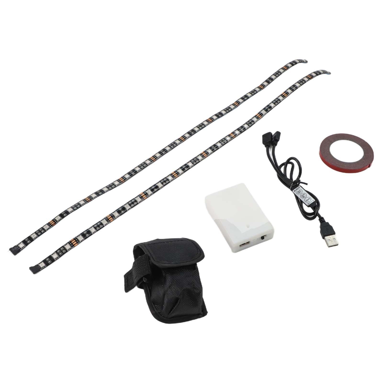 

Battery Box Bag Light Bars Colorful Light For MAX G30 Scooter