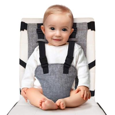 Bebek Mama Sandalyesi Emniyet Kemeri Taşınabilir Katlanabilir Mama Koltuğu Askısı Ayarlanabilir Yeni Yürümeye Başlayan Çocuk Yükseltici Emniyet Kemeri Ev Restoran Alışveriş için