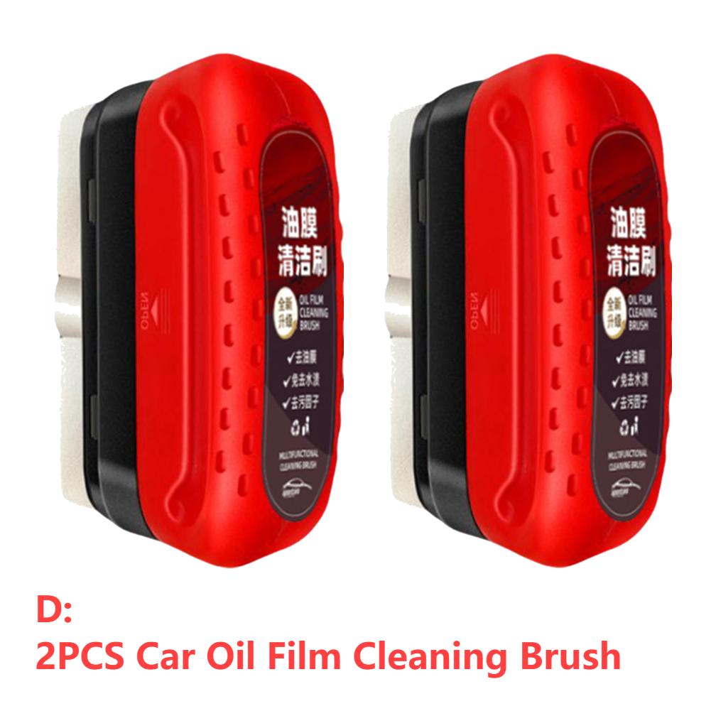 New Selling Car Glass Oil Film Cleaning Brush Oil Removal Stain Removal Rainproof Anti-fog Rearview Mirror Cleaner Sponge Cloth