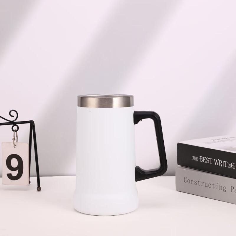 304 Stainless Steel Insulated Mug with Handle