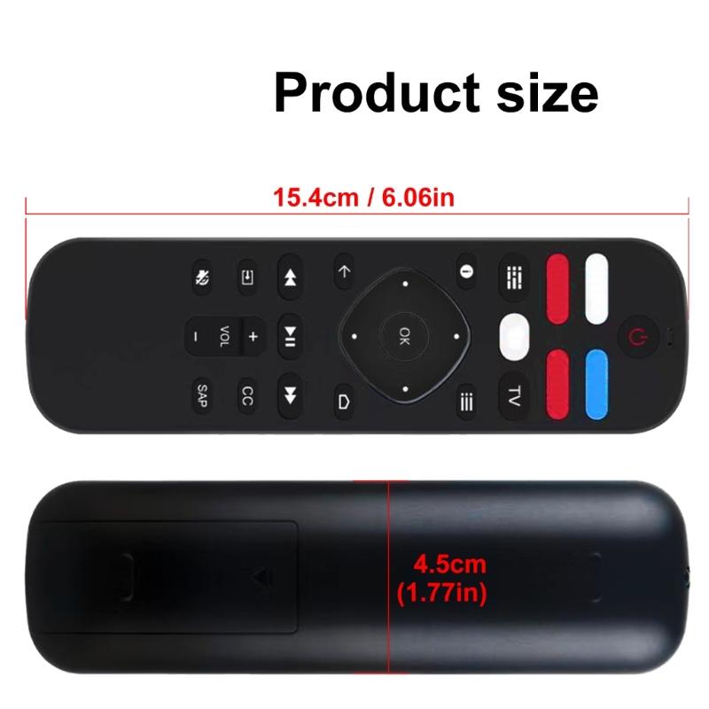 New Voice Remote Controls Replacement for TVs Featuring Presets App Key for Play