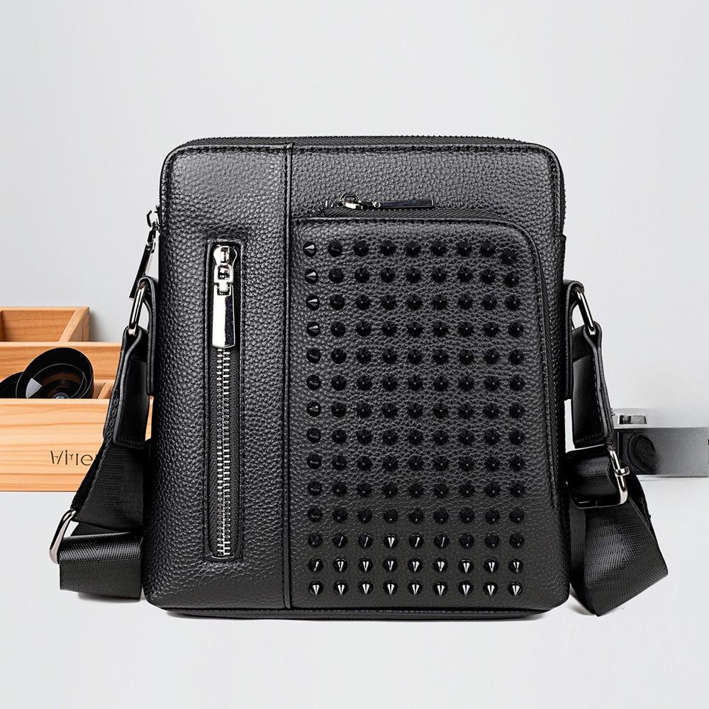 Trendy Men's Crossbody Bag, Large-capacity Single-shoulder Bag, Crossbody Bag, Commuter Street Bag