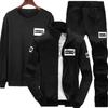 FiveFive Men's Fashion Tracksuits Sport Suits Jacket Sweatshirt and Sweatpants Three Piece Set