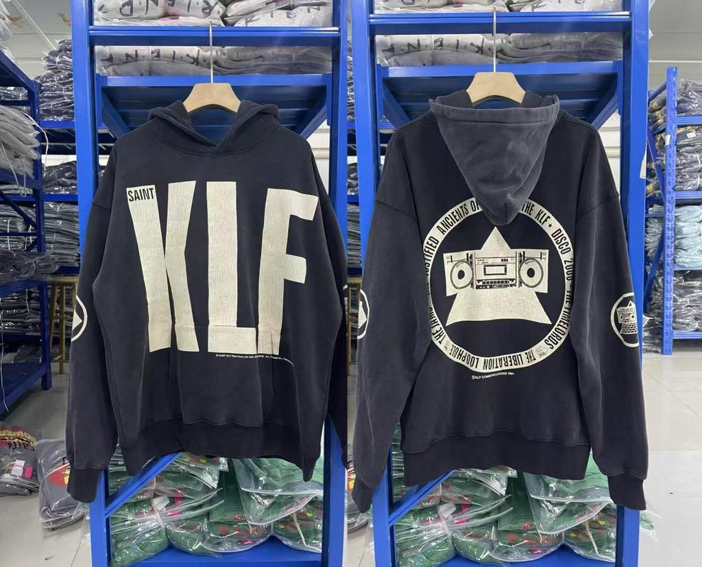 ERD West Coast Vintage Sanskrit Zipper Hoodie