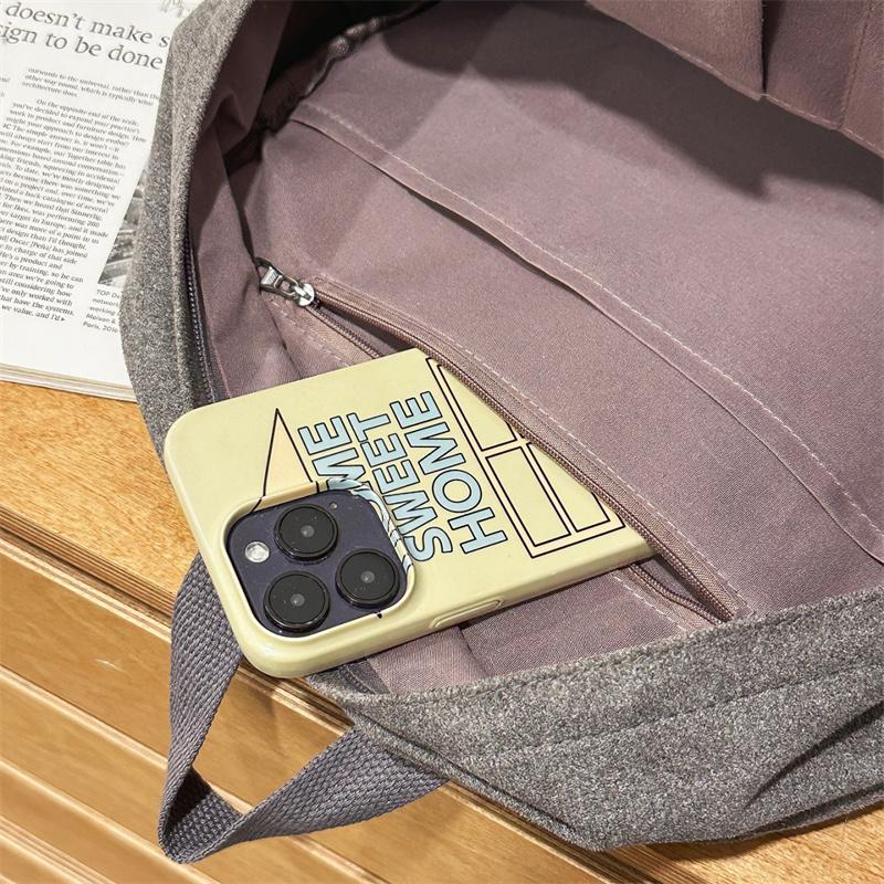 Stylish Backpack for Men and Women with Multiple Pockets and Front Zipper Design