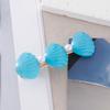 New style cream shell starfish knot hair clip female forest sweet and simple girl heart cute duckbill clip