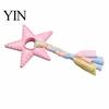 Star Shaped Dog Toys Chew Toy, Bite Resistant Pet Boredom Toy Puppy Teething with Braided Cloth Strip, Aggressive Chewer Teeth Cleaning