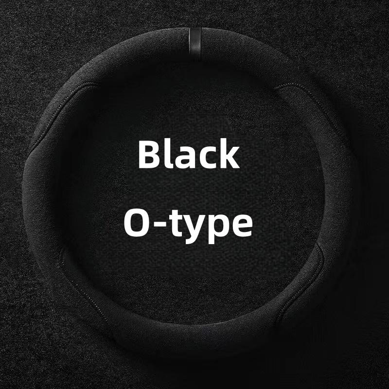 Car Steering Wheel Covers Suede Steering Wheel Cover Wrap Universal 37-38cm Breathable Steering Covers Car Interior Accessories 7HD