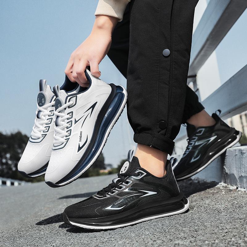 New popcorn men's shoes soft sole couple sports shoes youth breathable non-slip running casual shoes spot