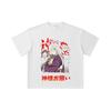 260 GSM Double Yarn 32 Count 100% Cotton Kamisama Kiss V1 Print Unisex Heavy Cotton T Shirt