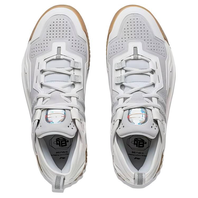 Li Ning BadFive 3 Low Basketball Shoes Men's White ABFU005-9