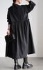 Gold Japan Plus Size Long Faux Layered Skipper Perfect for and Size Black Women's Dress, Sleeves, Top, Stretch, Summer, Spring, Autumn, Fem-486, 4L,