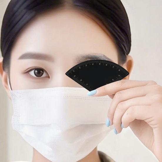 1/3Pcs Fast Drawing Eyebrow Design Ruler Microblading Mapping Shaping Template Tool Permanent Eyebrow Makeup