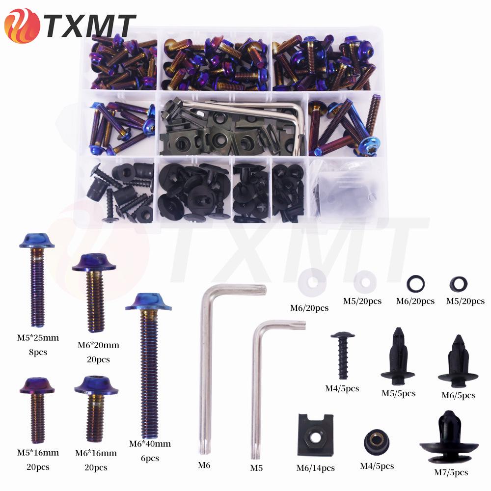 Suzuki V-STROM 1050DE/XT/650XT ABS Motorcycle Fairing Panel Screws