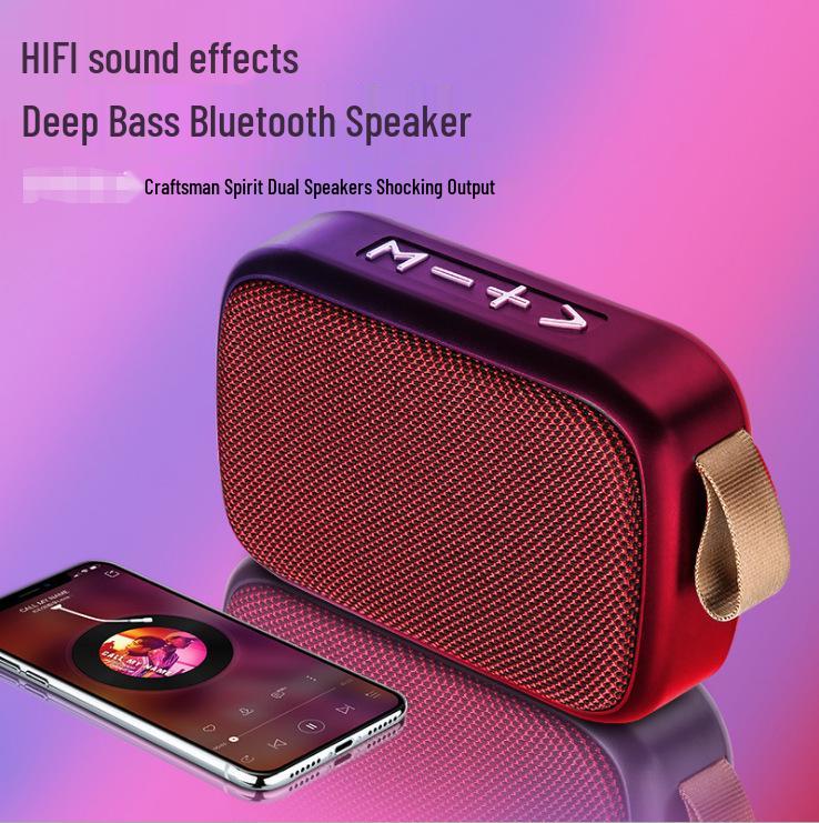 G2 Bluetooth Drahtloser Stoff Outdoor Sportlautsprecher mit Kartensteckplatz