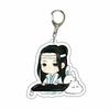 Creative Anime Tian Guan Ci Fu Acrylic Keychain Xie Lian Hua Cheng Figures Key Chains Mo Dao Zu Shi Pendant Decoration Fans