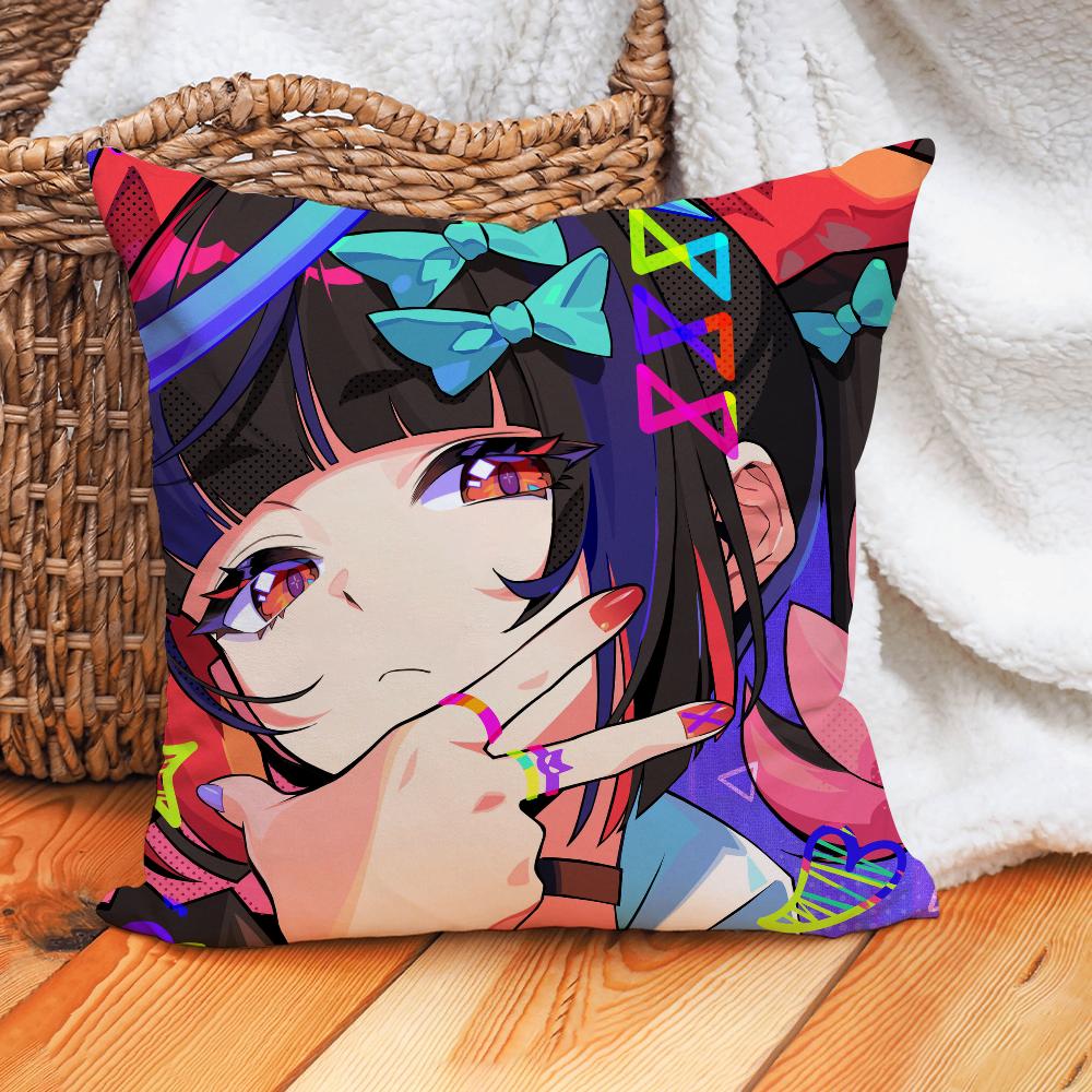 Zenless Zone Zero Angels Of Delusion Aod Pillow Case Home Cushion Cover Suitable For Office Sofa Car Suitable For All Seasons