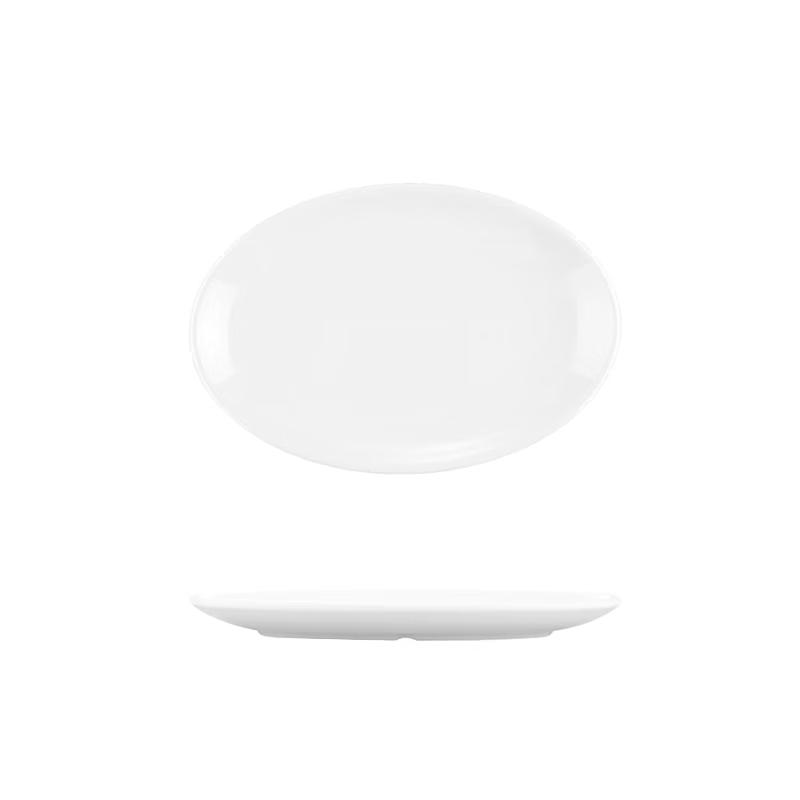 FISDDIS A5 Melamine Oval Fish Plate