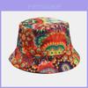 Ethnic Style Doublesided Sun Hat With Wide Brim For Outdoor Protectors And Summer Fans