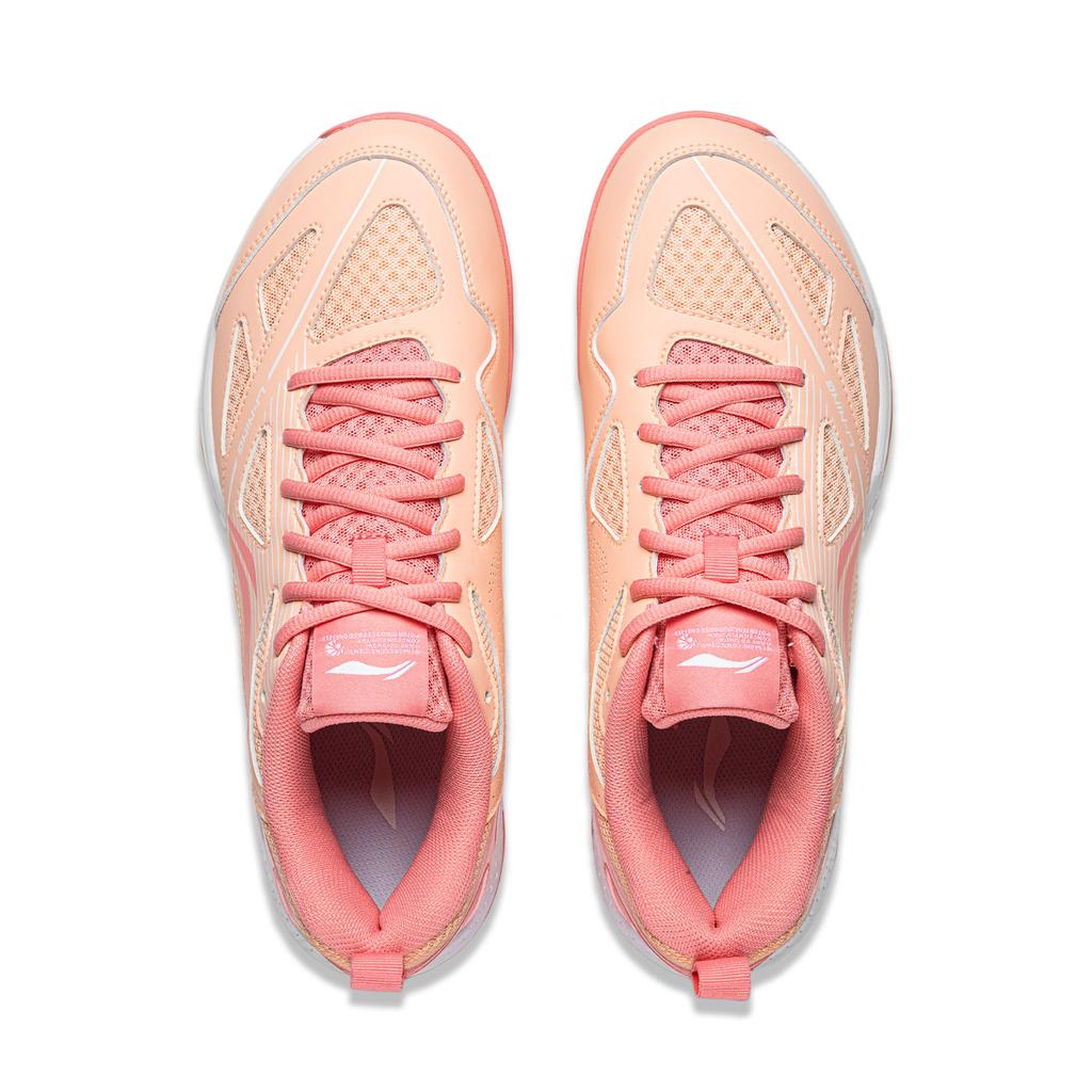 Li Ning Gale LITE Synthetic Leather Abrasion Resistant Slip Resistant Cushioning Low top Badminton Shoes Unisex AYTU025-5