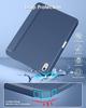 New Tri-fold Soft TPU PU Leather Tablet Case for iPad 10.9" 2022 - Lightweight Folio Stand with Pencil Holder-Auto Sleep/Wake