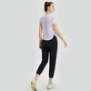 Saucony Logo Elastic Waistband Tapered Quick-Dry Knitted Sports Pants Women pants Black SC1239070-1