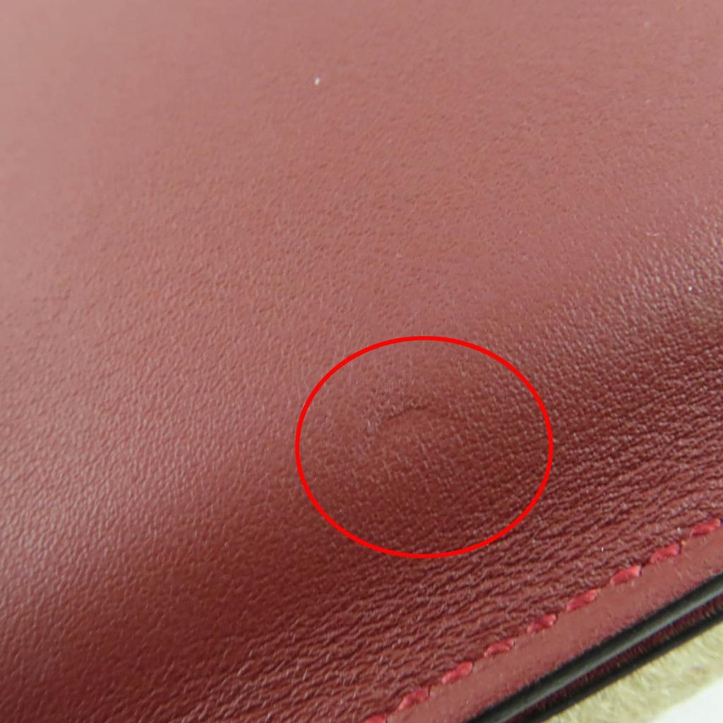 Pristine HERMES Other Accessories Cover Carne Secret Comes with a Cadena Vaux Used