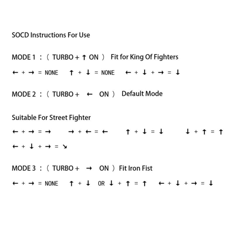 Arcade Joystick Street Fighters Controller Fight Stick Game Controller Mechanical Button Suitable For PC Durable