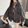 Navava Casual Pocket Long Sleeve Denim Jacket Nc325