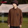 Baleno Unisex Cartoon Corduroy Long Sleeve Shirt