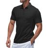 European and American Summer Men's Fashion Lapel Casual Loose Solid Color Short Sleeves