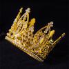 Bühnenauftritte Krönungsstück Schimmernde Strasssteine Kristall-Tiaras Kronen Haarschmuck Bühnenrequisiten Kronen Haarschmuck