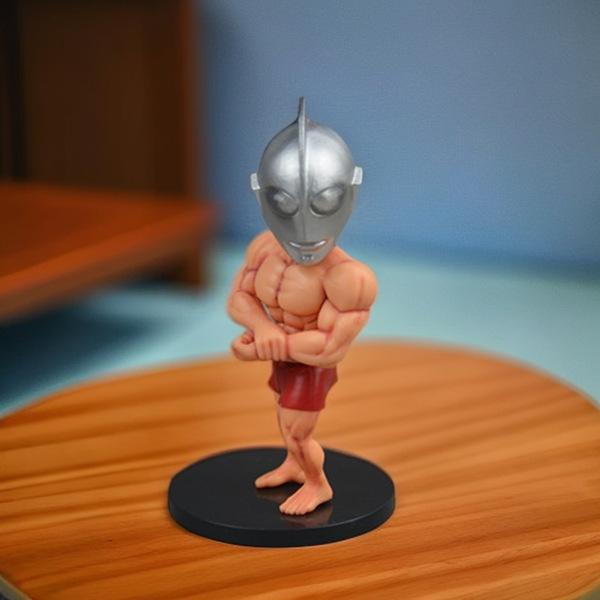 Anime Ultraman model, 10cm